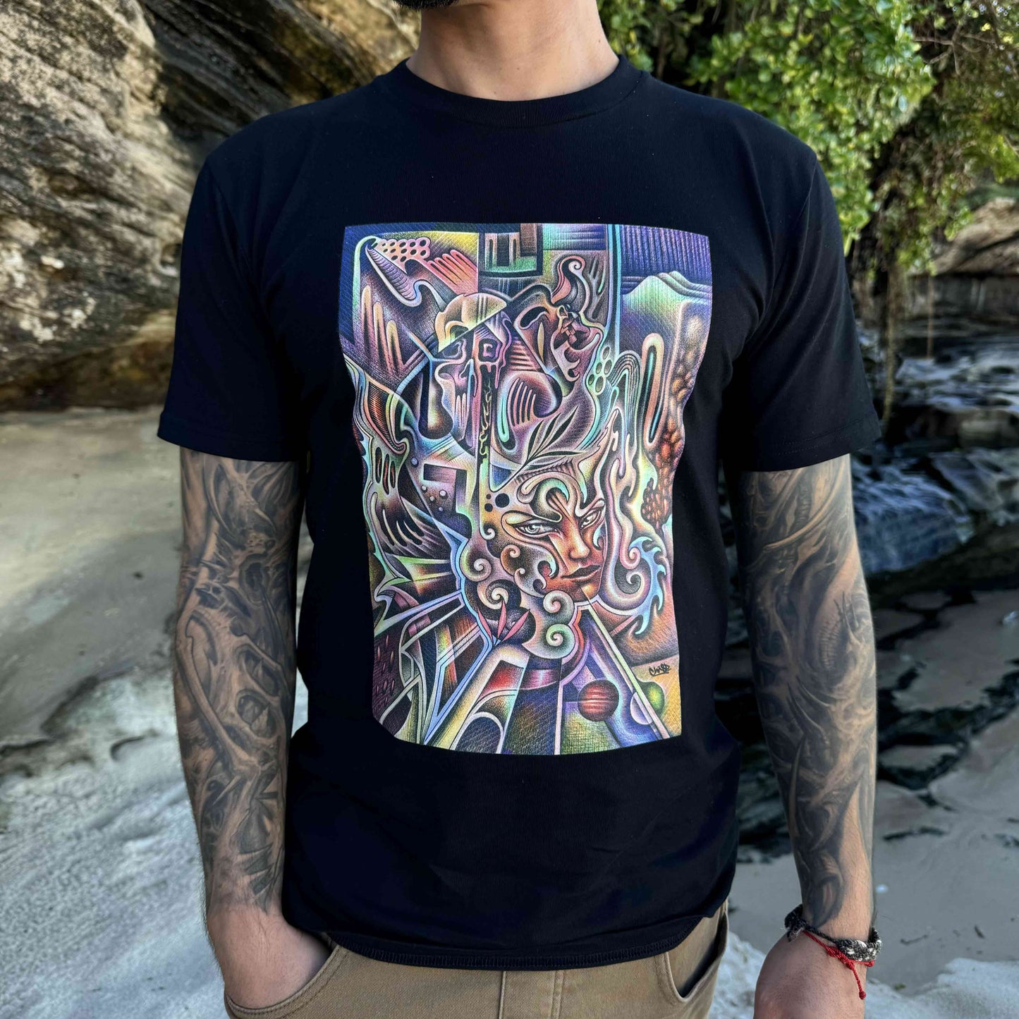 Chris Parra Art | Unique Graphic T-Shirts | Eco-Friendly, Made-to-Order Designs (Black)