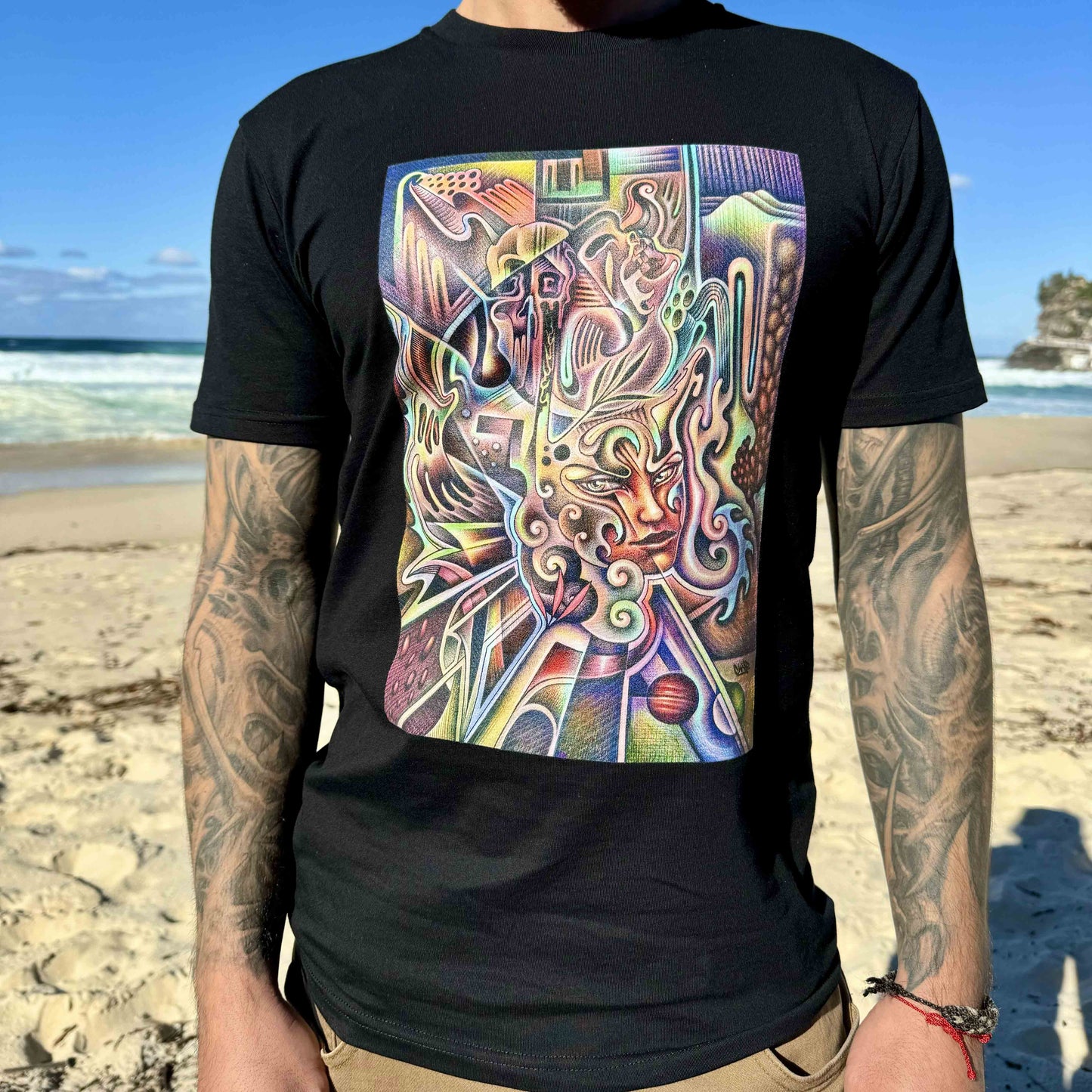 Chris Parra Art | Unique Graphic T-Shirts | Eco-Friendly, Made-to-Order Designs (Black)