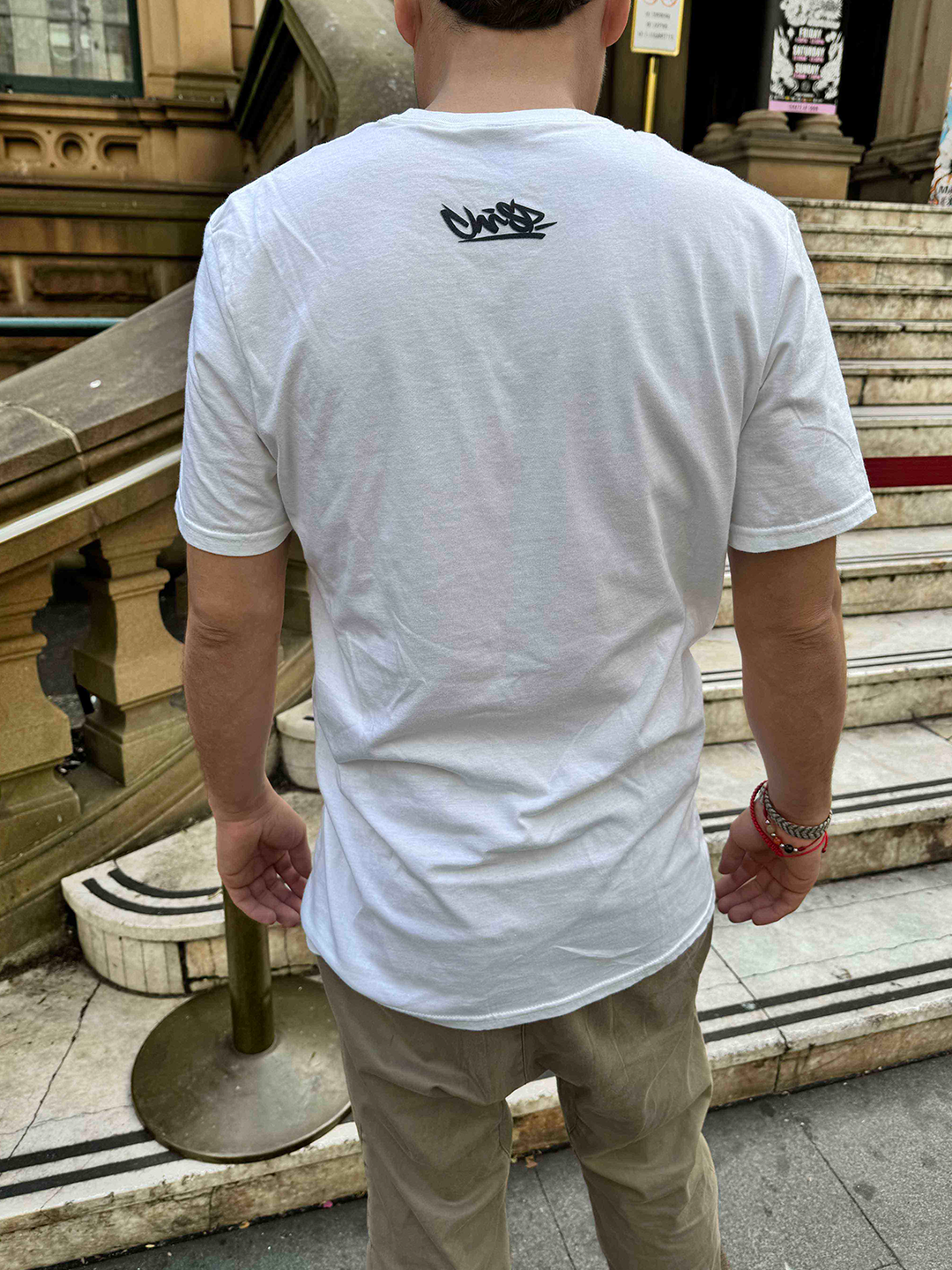 Chris Parra Art | Vibrant Original Graphic T-Shirts | Express Your Style (White)
