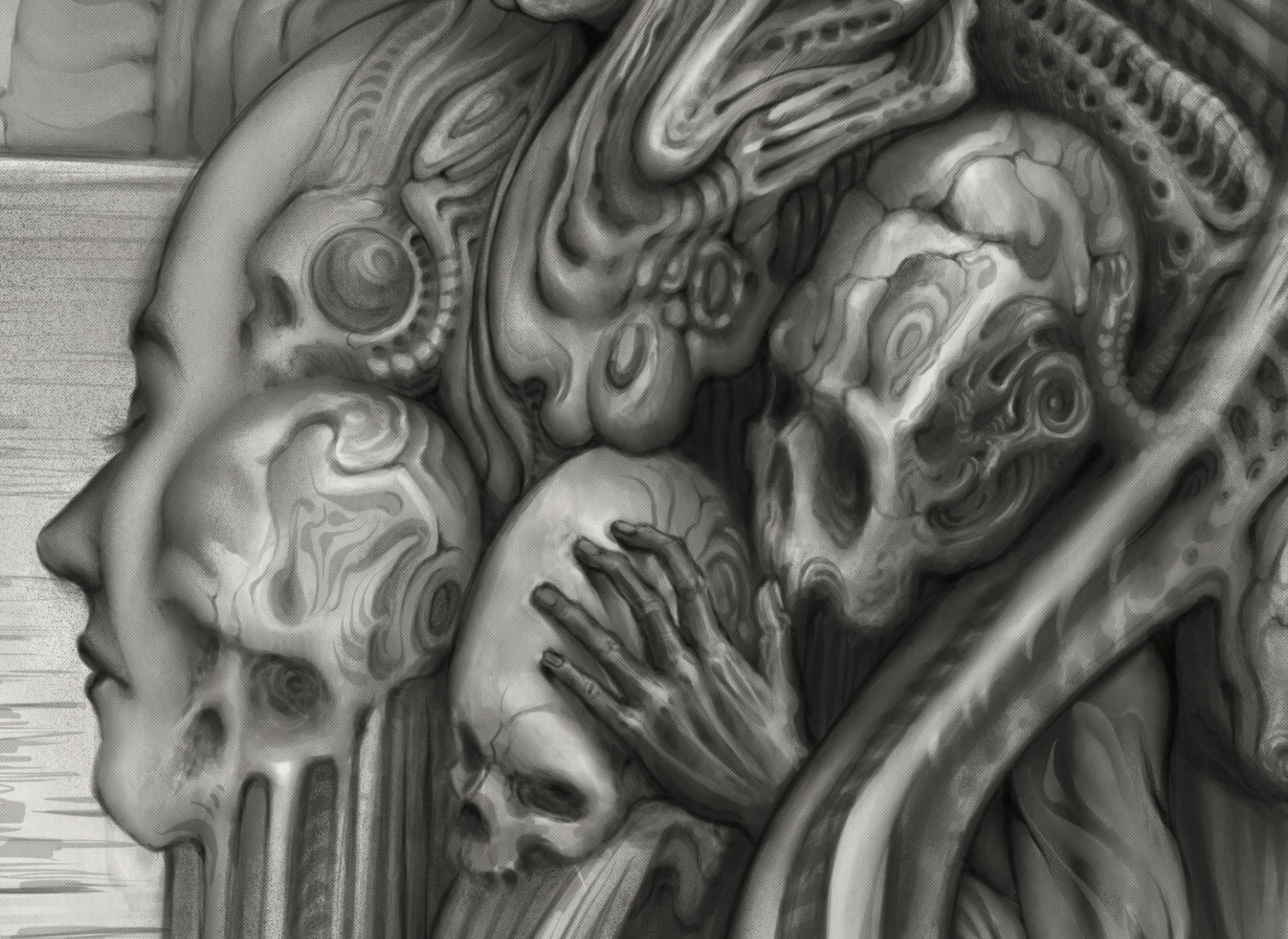 Chris Parra Art | "Protector" | Transform Your Space with Psychedelic Art