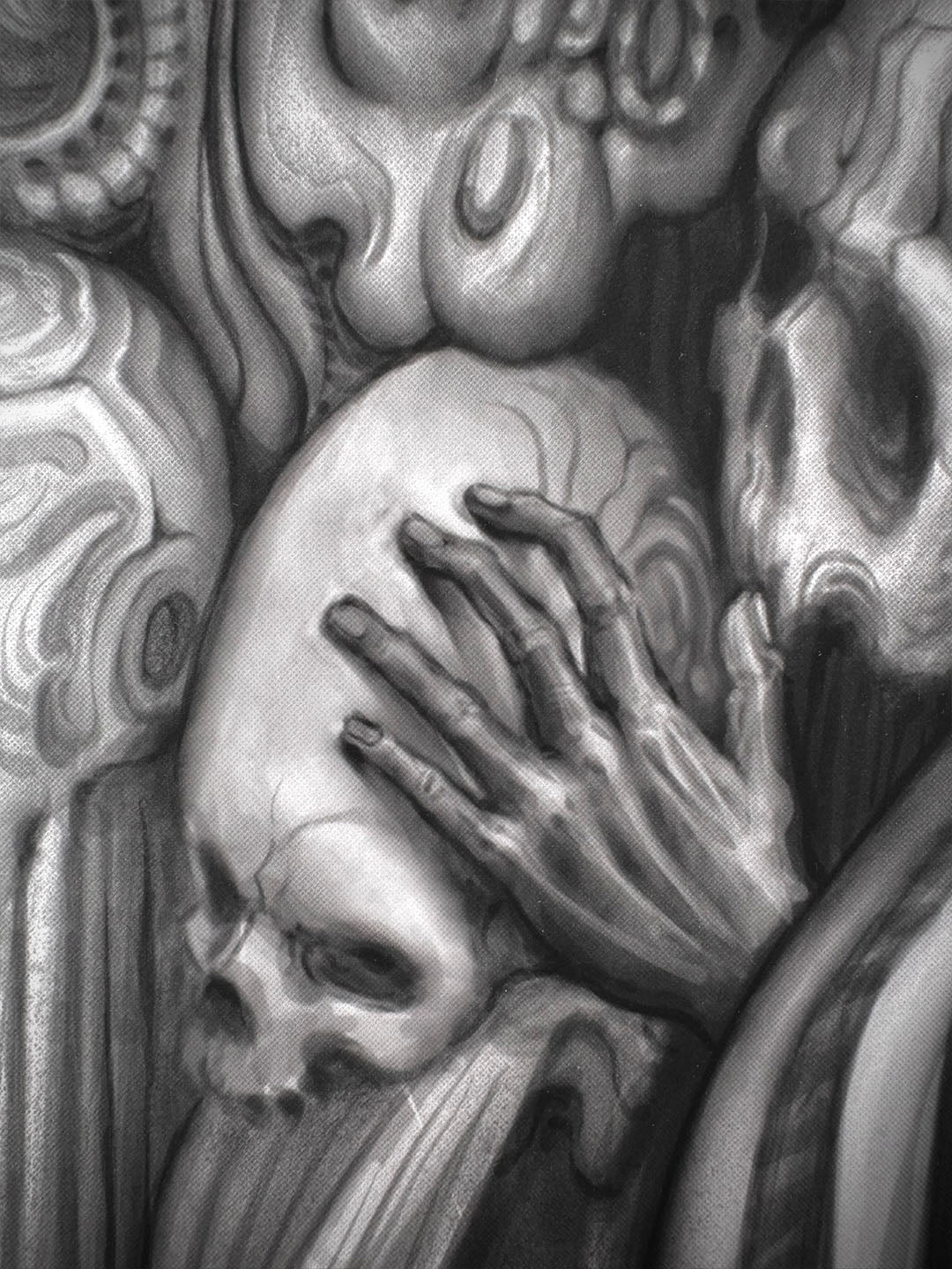 Chris Parra Art | "Protector" | Transform Your Space with Psychedelic Art