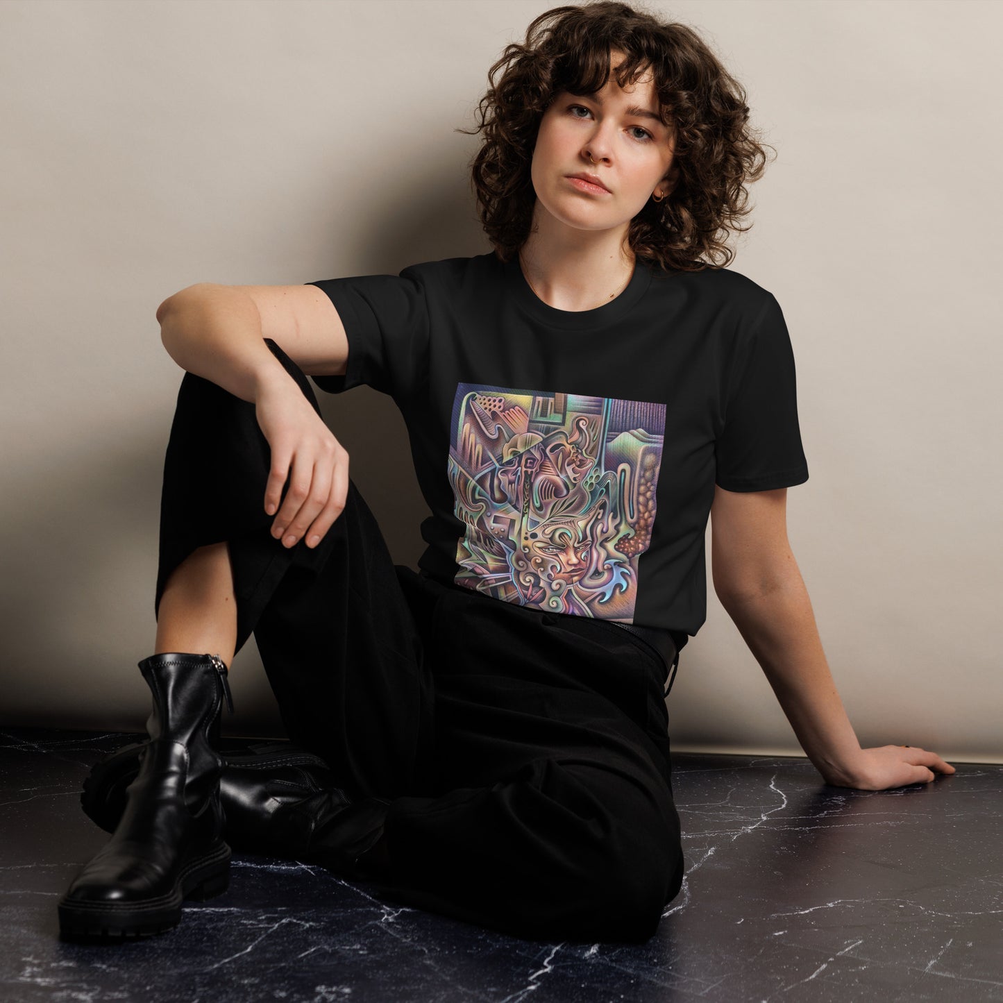 Chris Parra Art | Unique Graphic T-Shirts | Eco-Friendly, Made-to-Order Designs (Black)
