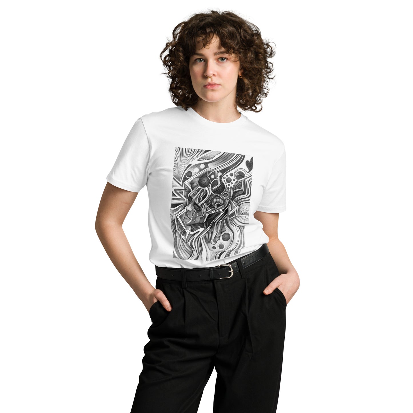 Chris Parra Art | Bold Artistic Graphic Tees | Exclusive Designs, All Sizes (White)