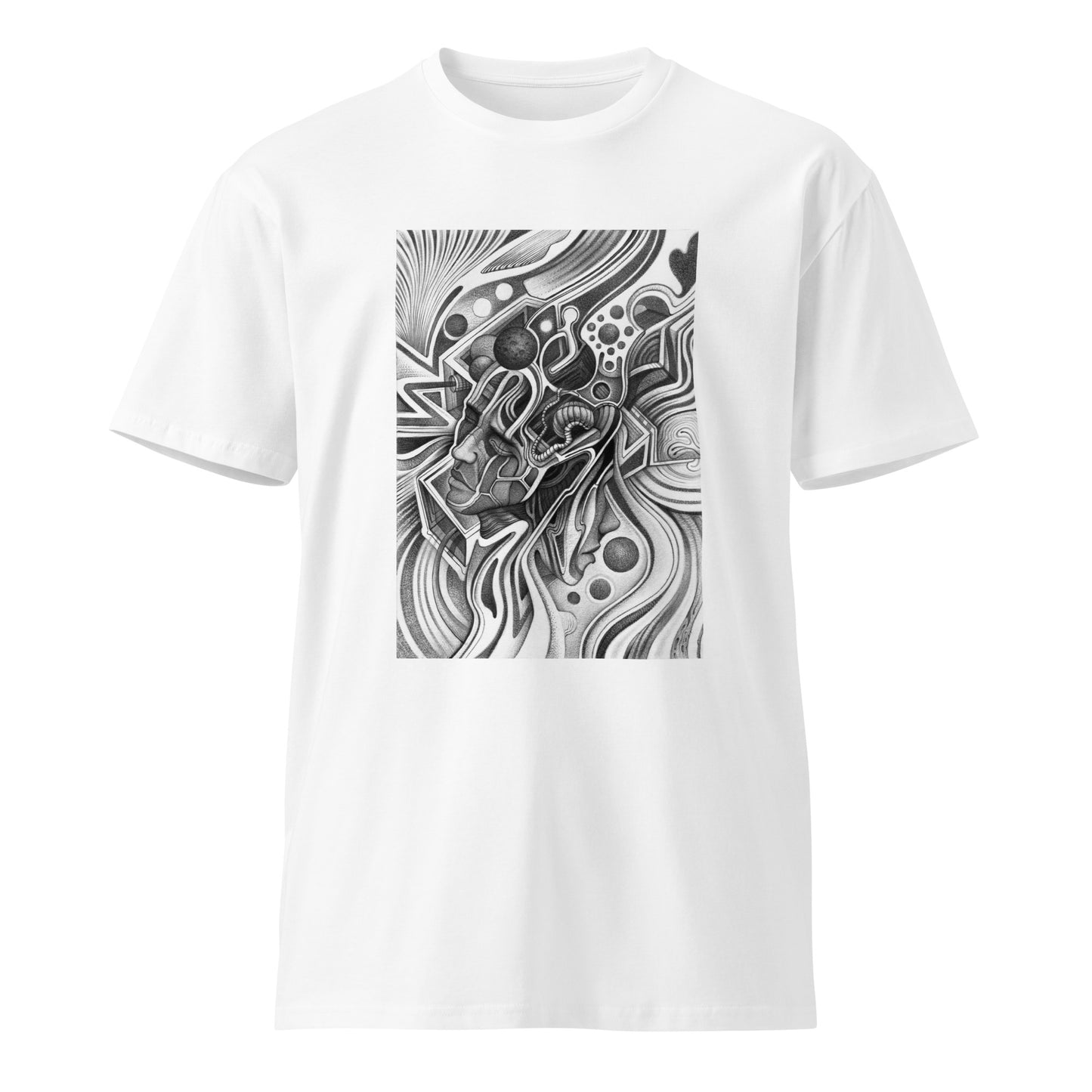 Chris Parra Art | Bold Artistic Graphic Tees | Exclusive Designs, All Sizes (White)