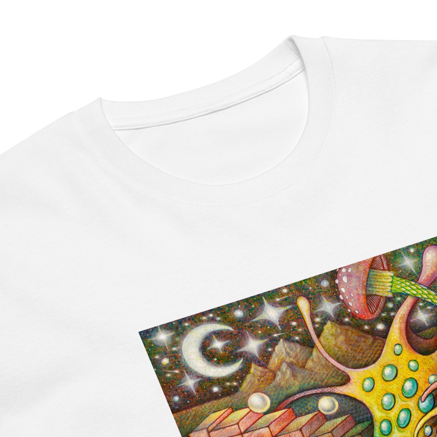 Chris Parra Art | Vibrant Original Graphic T-Shirts | Express Your Style (White)
